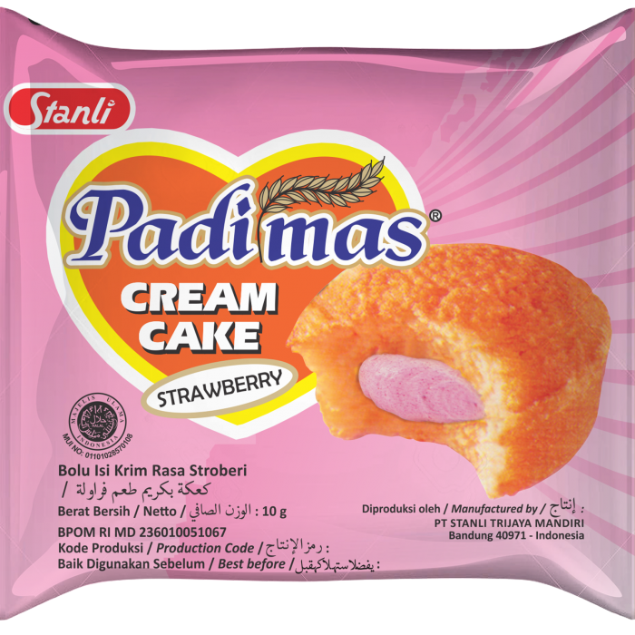 Padimas Cream Cake Strawberry