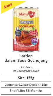 MAMASUKA - Sardine in Gochujang Sauce