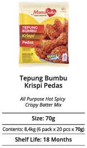 MAMASUKA - All Purpose Crispy Batter Mix - Spicy
