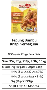 MAMASUKA - All Purpose Crispy Batter Mix