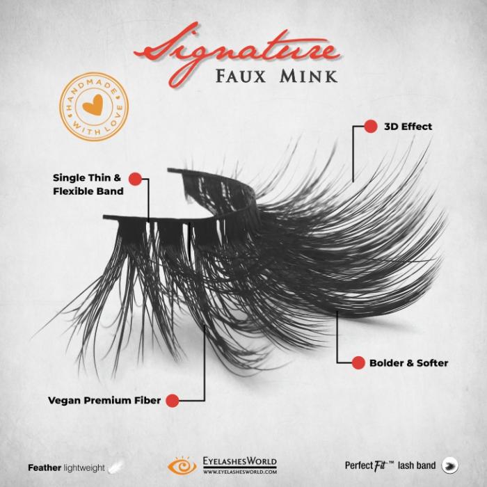 Signature Faux Mink