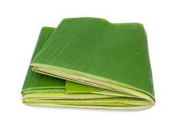 Banana leaves product