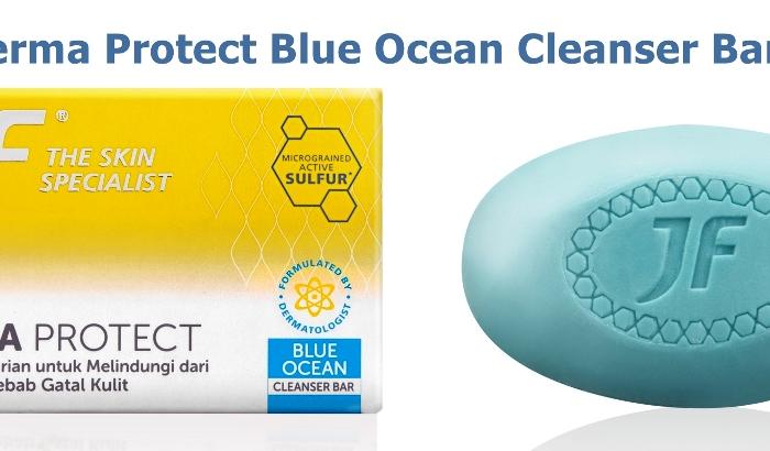 JF Derma Protect (Blue Ocean) Cleanser Bar Soap 90g