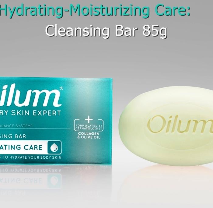 Oilum Hydrating-Moisturizing Care: Cleansing Bar Soap 85g