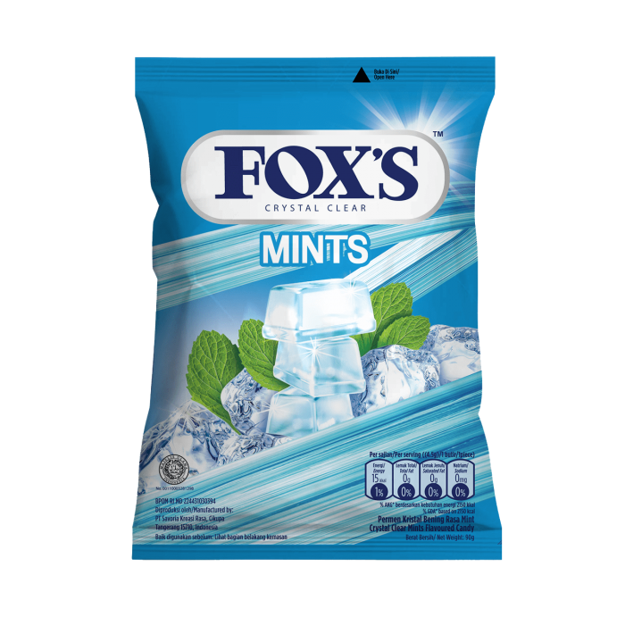 FOX'S Candy - Mints 90g