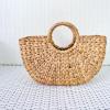 Gaia bag - Rattan bag - Bali rattan bag - Woven bag - Water hyacinth bag