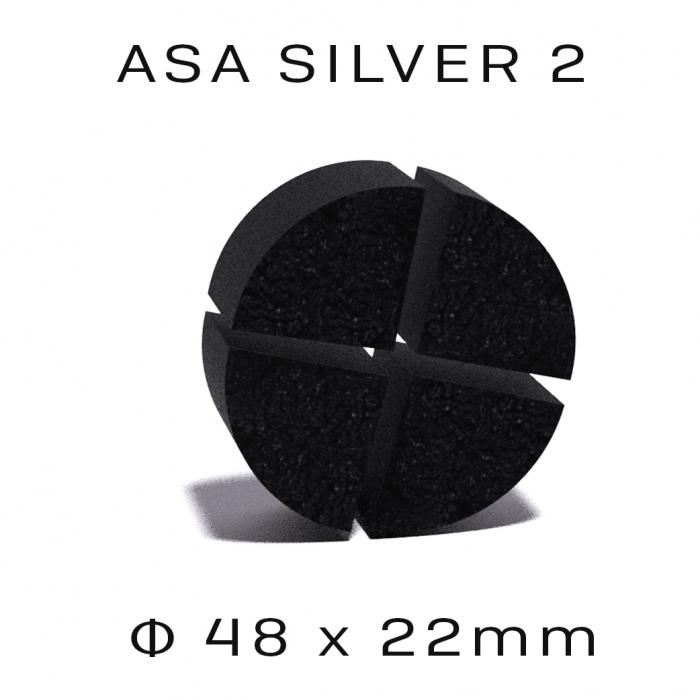 BRIQUETTE  Charcoal ASA Silver 2