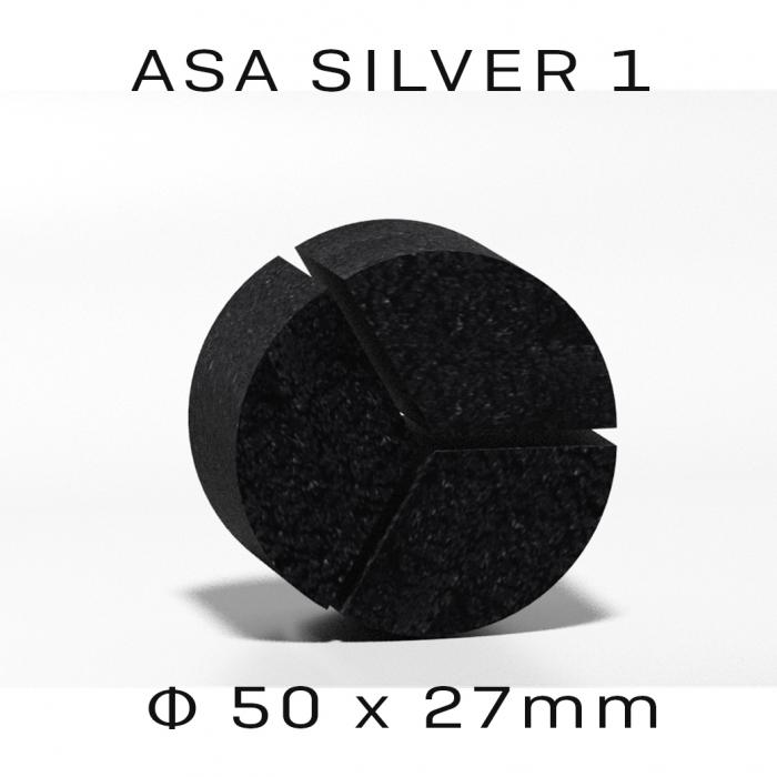 BRIQUETTE  Charcoal ASA Silver 1