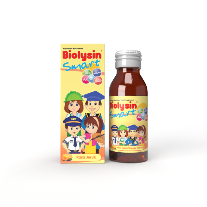 Biolysin Smart Syrup Orange 